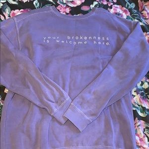 Oversized sweatshirt